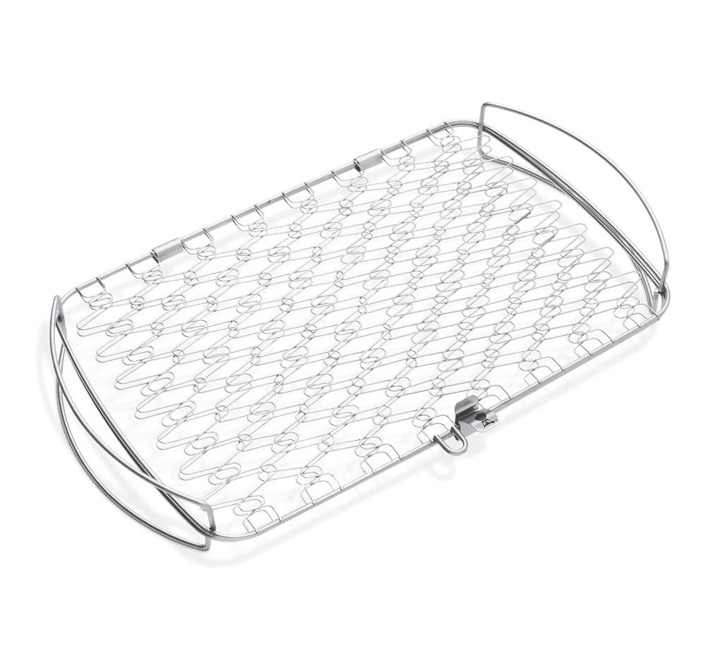 Weber - Fischhalter - für BBQ-Grill - rostfreier
