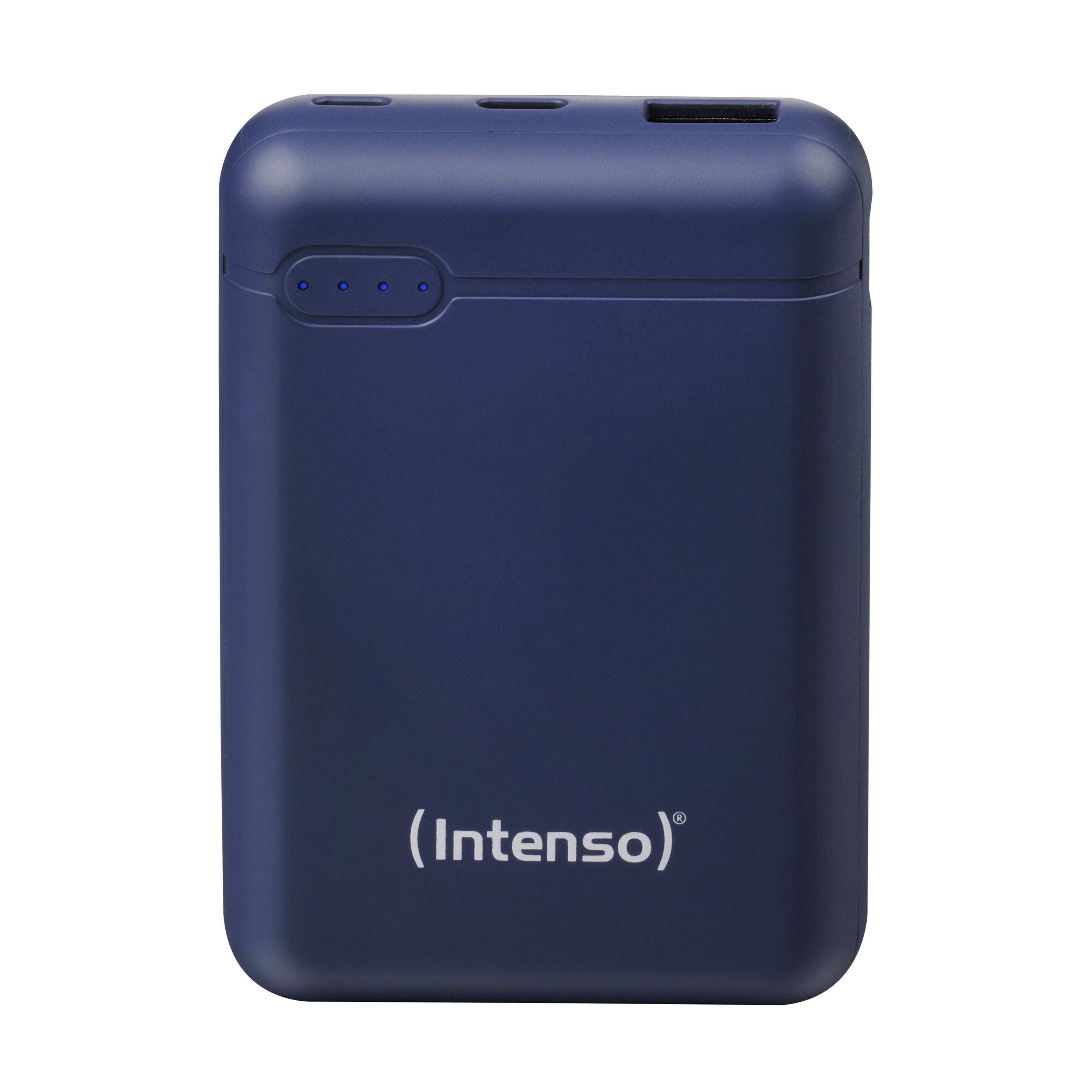 Intenso XS10000 - Powerbank - 10000 mAh - 3.1 A - 2 Ausgabeanschlussstellen (USB, 24 pin USB-C)