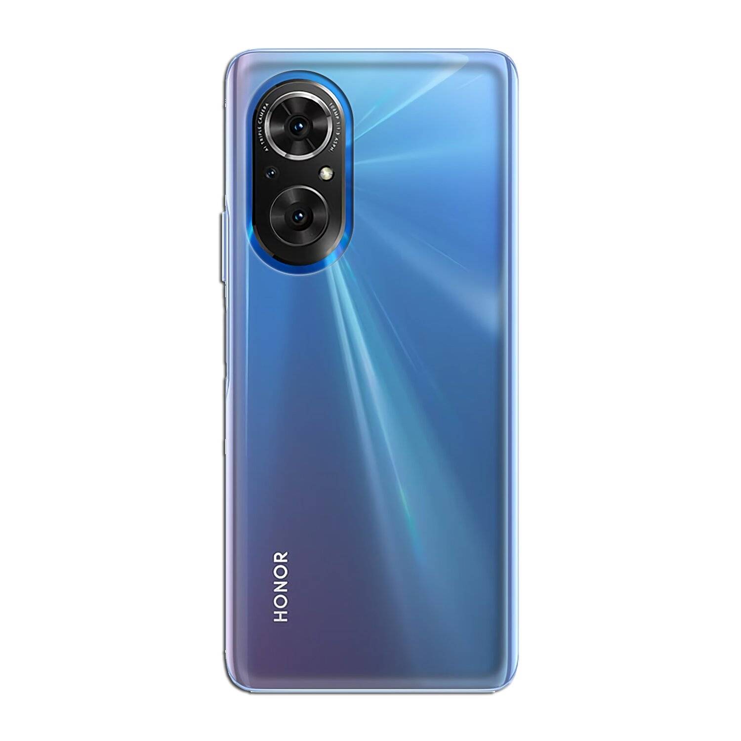 cofi1453® Silikon Hülle Basic kompatibel mit HONOR 50 SE Case TPU Soft Handy Cover Schutz Transparent