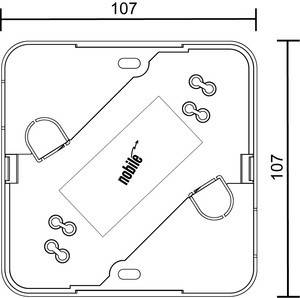 Nobile Aufbaugehäuse 7500012016