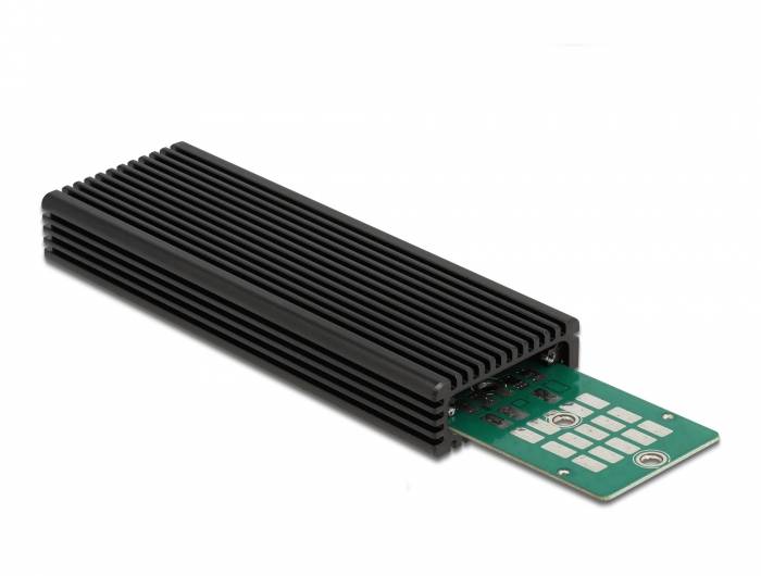 Delock - Speichergehäuse - M.2 - M.2 NVMe Card / SATA 6Gb/s - USB 3.2 (Gen 2)
