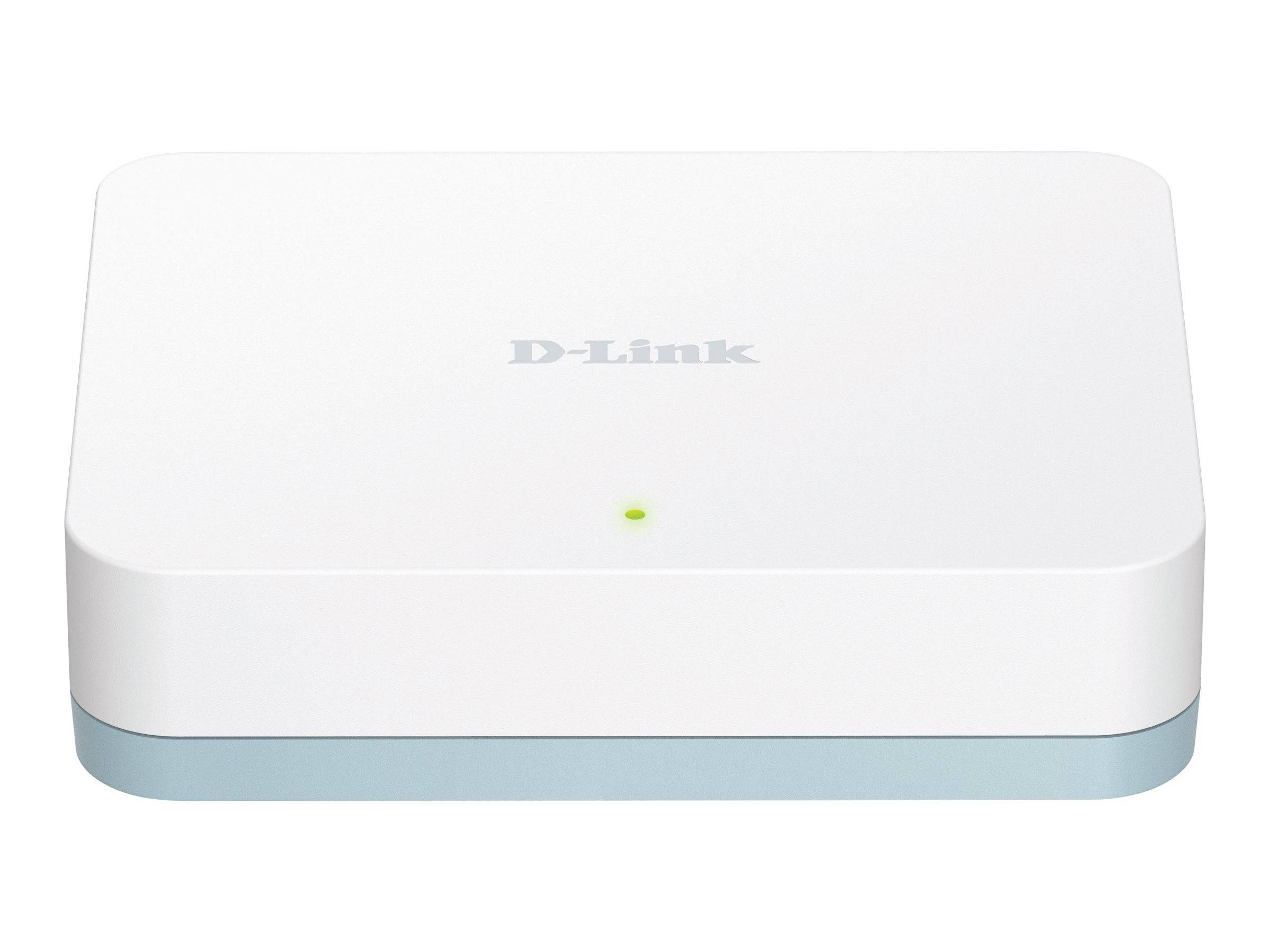 DLIN Switch unmanaged luefterlos green 5x10/100/1000T DGS-1005DE