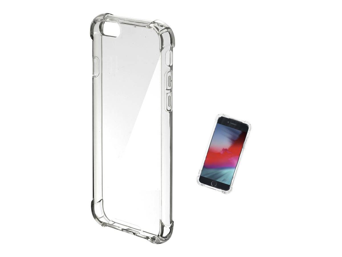 4smarts Ibiza - Hintere Abdeckung für Mobiltelefon - Hybrid - Silikon, widerstandsfähiger Kunststoff - durchsichtig - fü