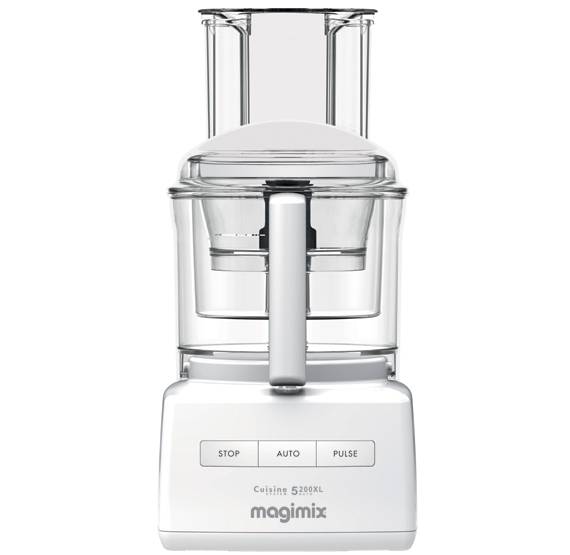 Magimix 18590F, 3,6 l, Weiß, Tasten, Edelstahl, 1100 W, 210 mm