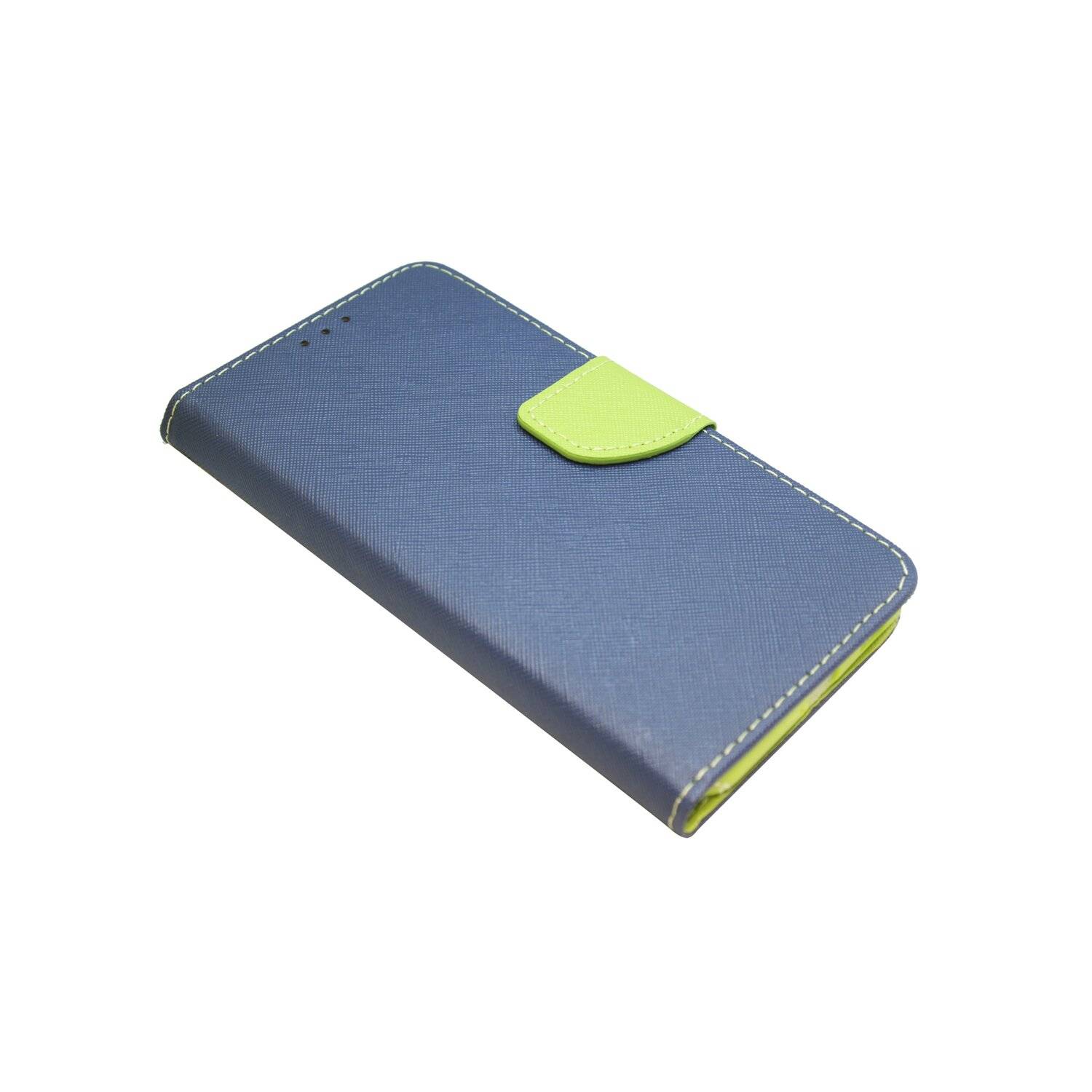 Buch Tasche "Fancy" für SAMSUNG GALAXY S21 FE Handy Hülle Etui Schutzhülle mit Standfunktion, Kartenfach Blau-Grün
