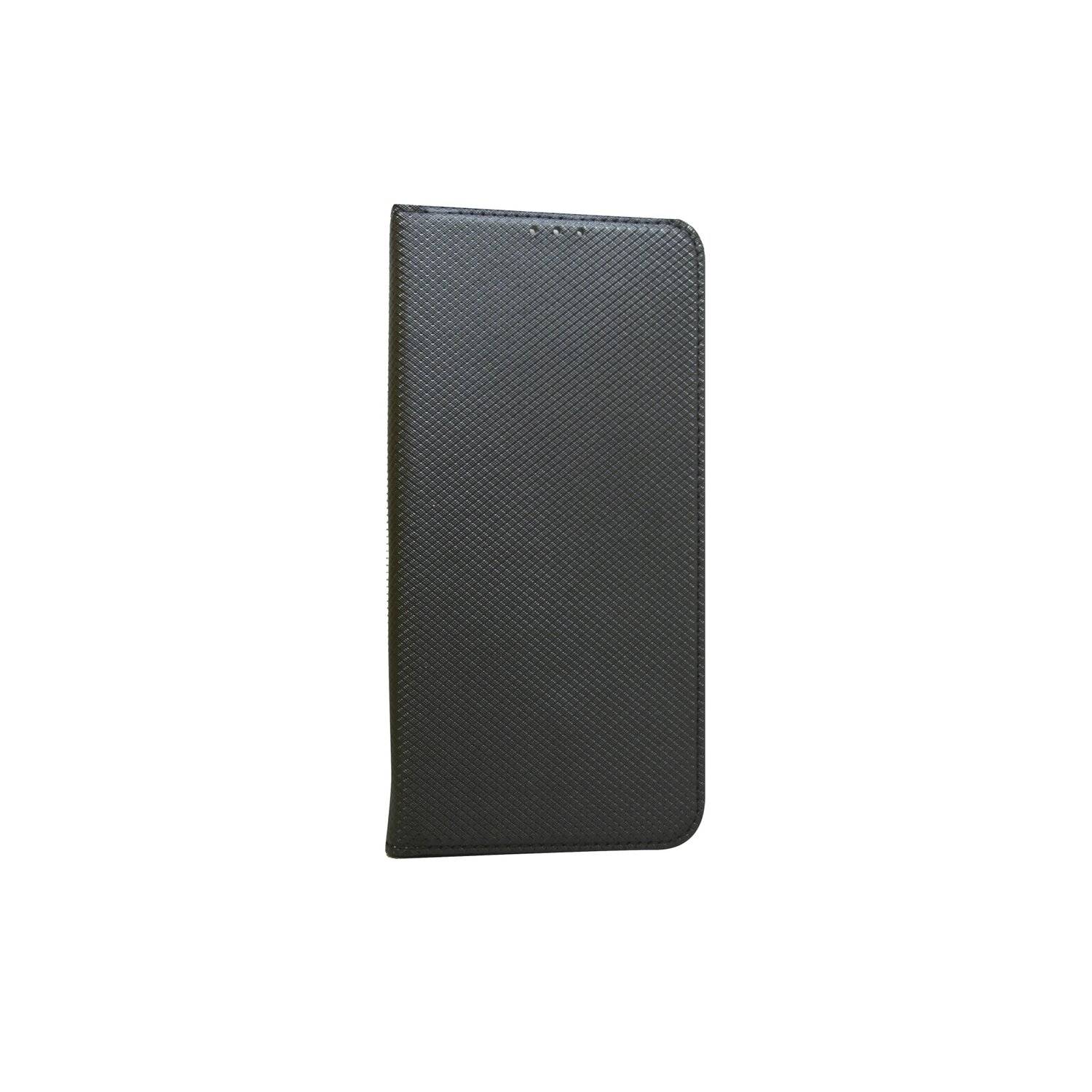 Buch Tasche "Smart" für SAMSUNG GALAXY A03s ( A037G ) Handy Hülle Etui Schutzhülle mit Standfunktion, Kartenfach Schwarz