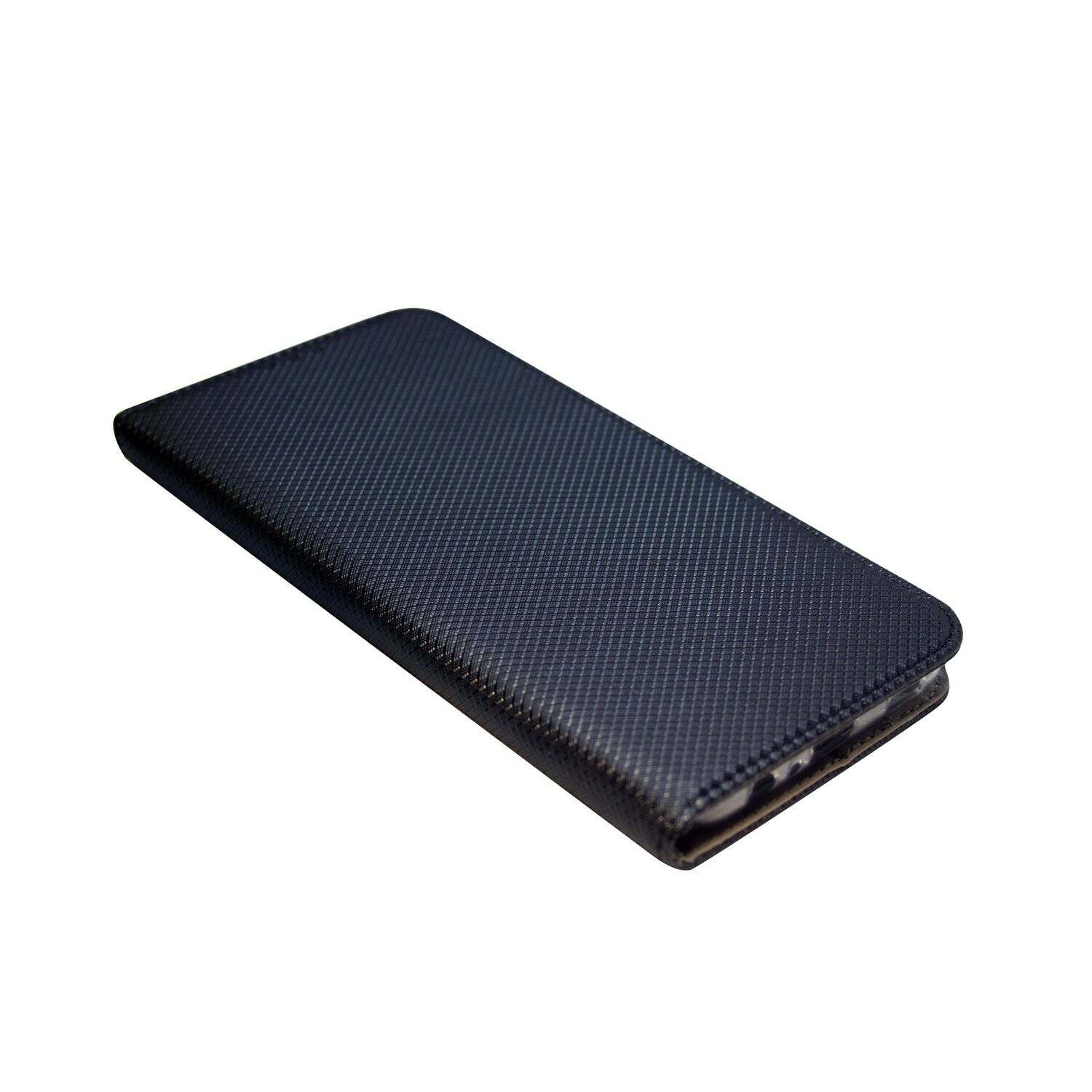 Buch Tasche "Smart" für SAMSUNG GALAXY A03s ( A037G ) Handy Hülle Etui Schutzhülle mit Standfunktion, Kartenfach Schwarz