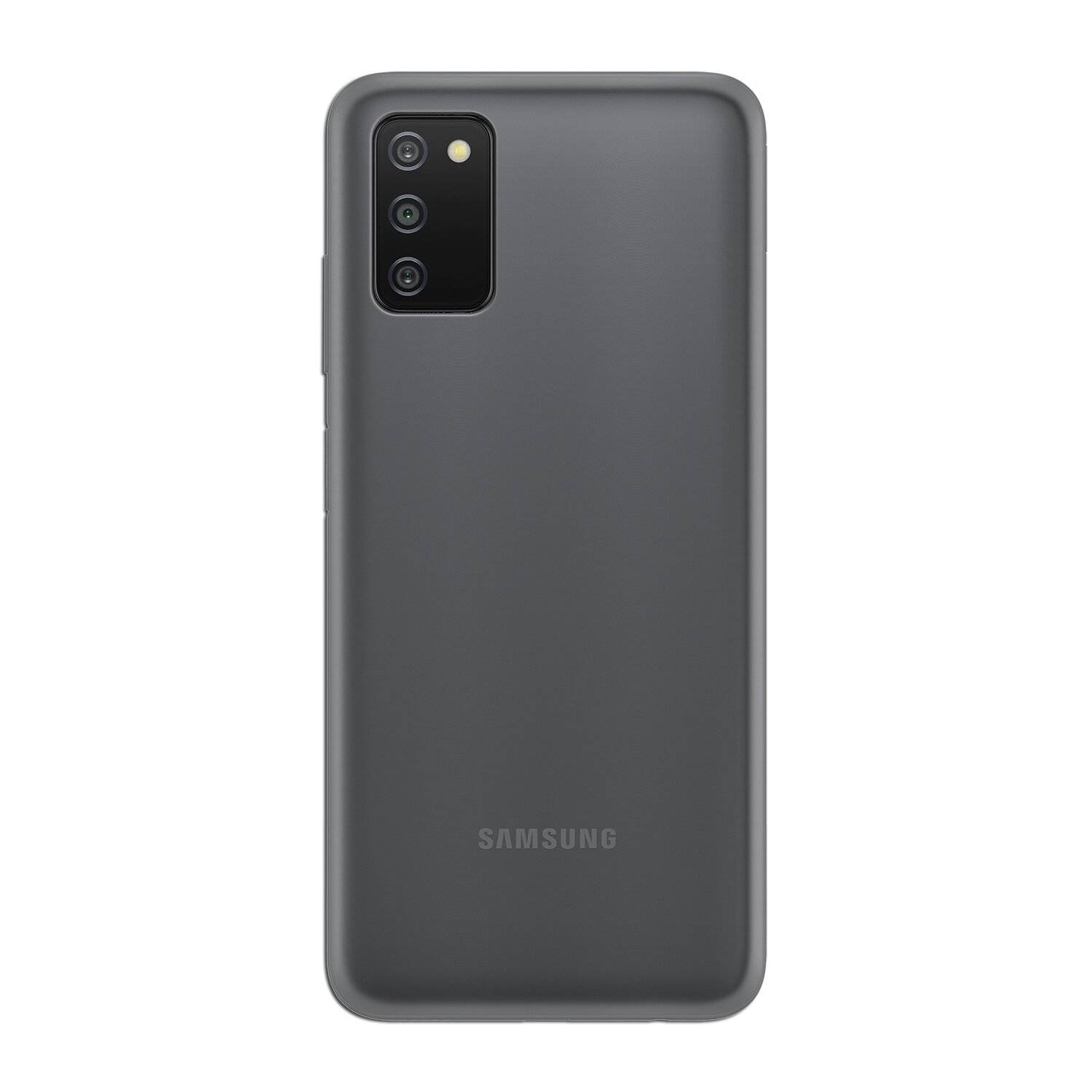 Silikon Hülle Basic für Samsung Galaxy A03s (A037G) Case TPU Soft Handy Cover Schutz Transparent
