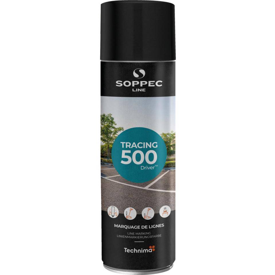 SOPPEC Bodenmarkierungsfarbe Tracing®, für normal beanspruchte Flächen, schwarz,500ml/Dose