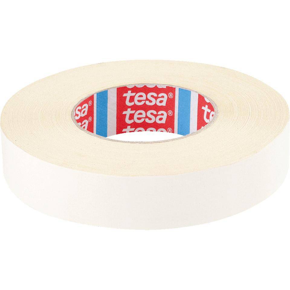 tesaband® 4651 Premium Gewebeband, stark klebend, universell einsetzbar, weiß, 30mm, 50m/Rolle