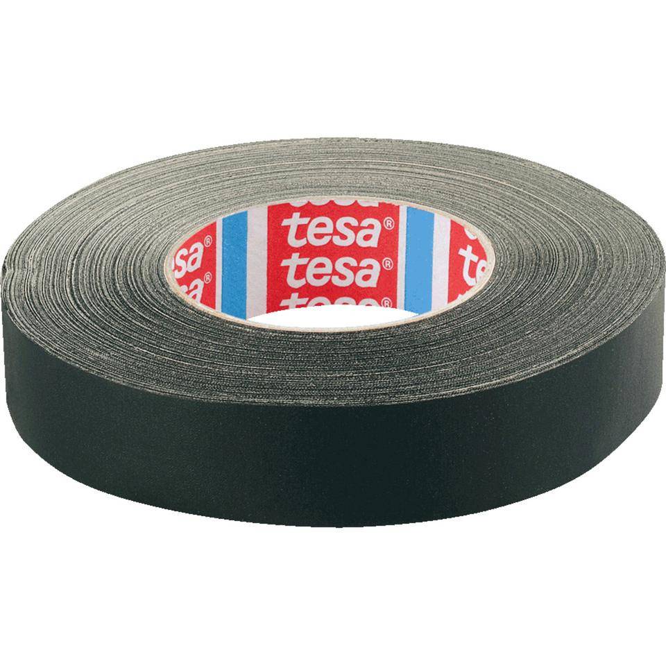 tesaband® 4651 Premium Gewebeband, stark klebend, universell einsetzbar, schwarz, 30mm, 50m/Rolle
