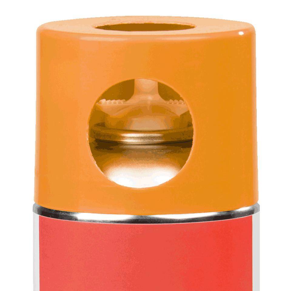 Kreidespray, zur kurzfristigen Kennzeichnung, orange, 400ml/Dose