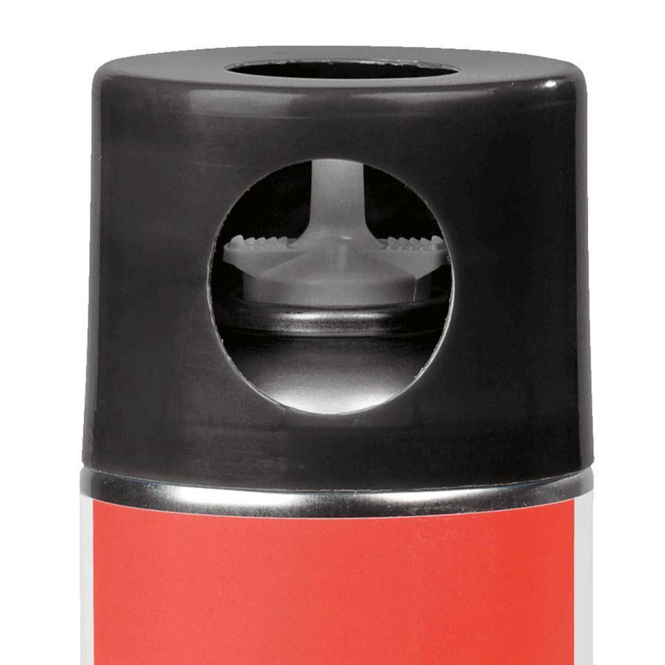 Kreidespray, zur kurzfristigen Kennzeichnung, schwarz, 400ml/Dose