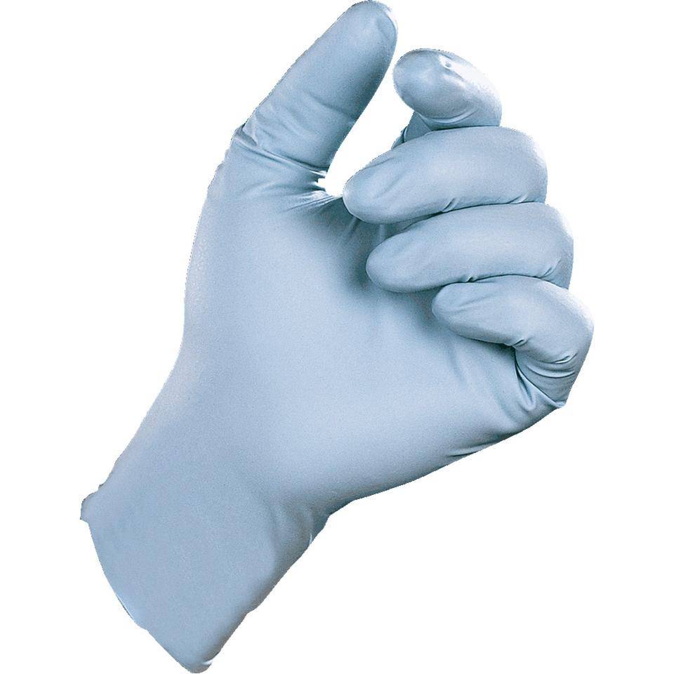 KCL Einmalhandschuh Dermatril® P 743, Kat.III, blau, Nitril, 280mm, Größe 9, 50/VE