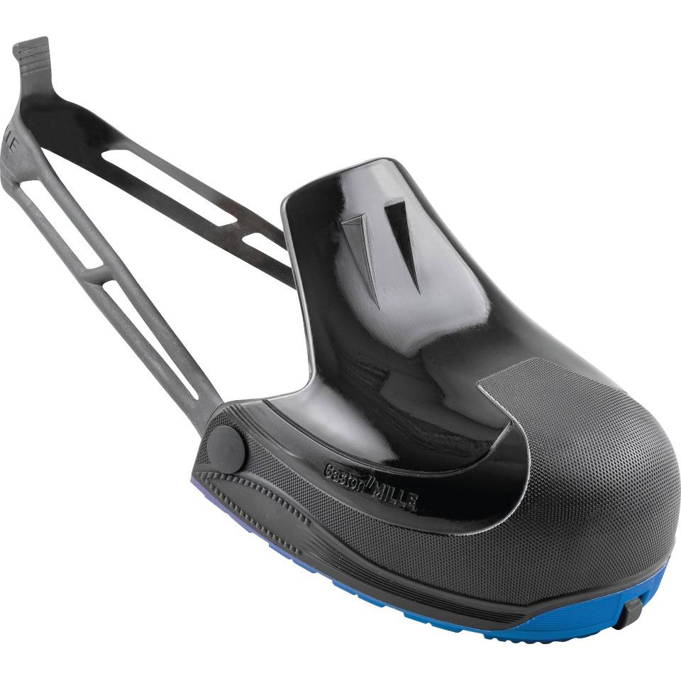 Überziehkappe Millenium Premium, Kat.II, schwarz/blau, TPU, Größe L (45-48)