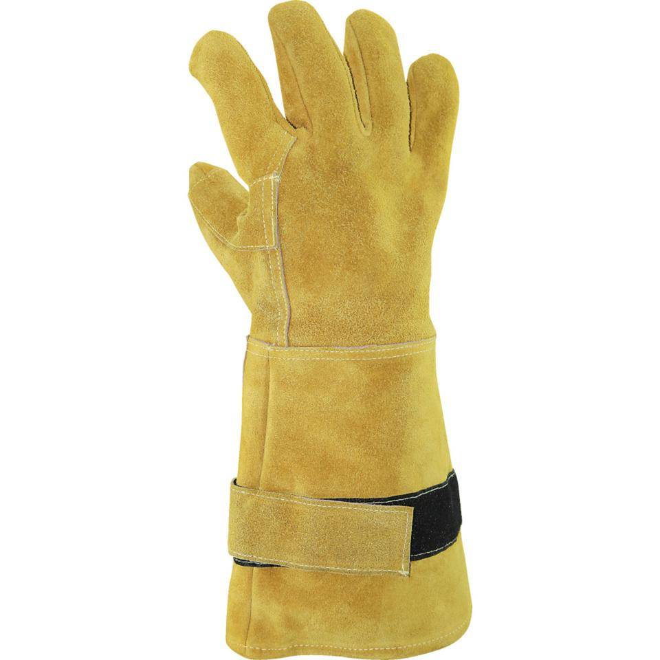 MEDEX® Schweißerschutzhandschuh Spezial Typ 2,Kat.II,Sebatanleder,400mm,Größe 9