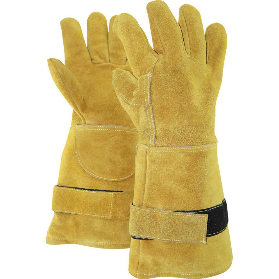 MEDEX® Schweißerschutzhandschuh Spezial Typ 2,Kat.II,Sebatanleder,400mm,Größe 9