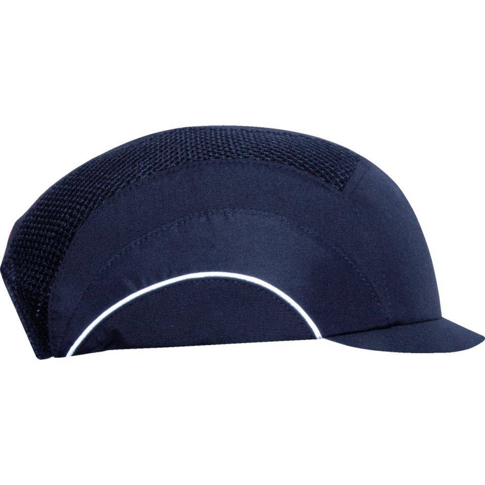 JSP® Anstoßkappe A1+, mit Mikroschirm, Kategorie II, marineblau, Größe 53-64cm