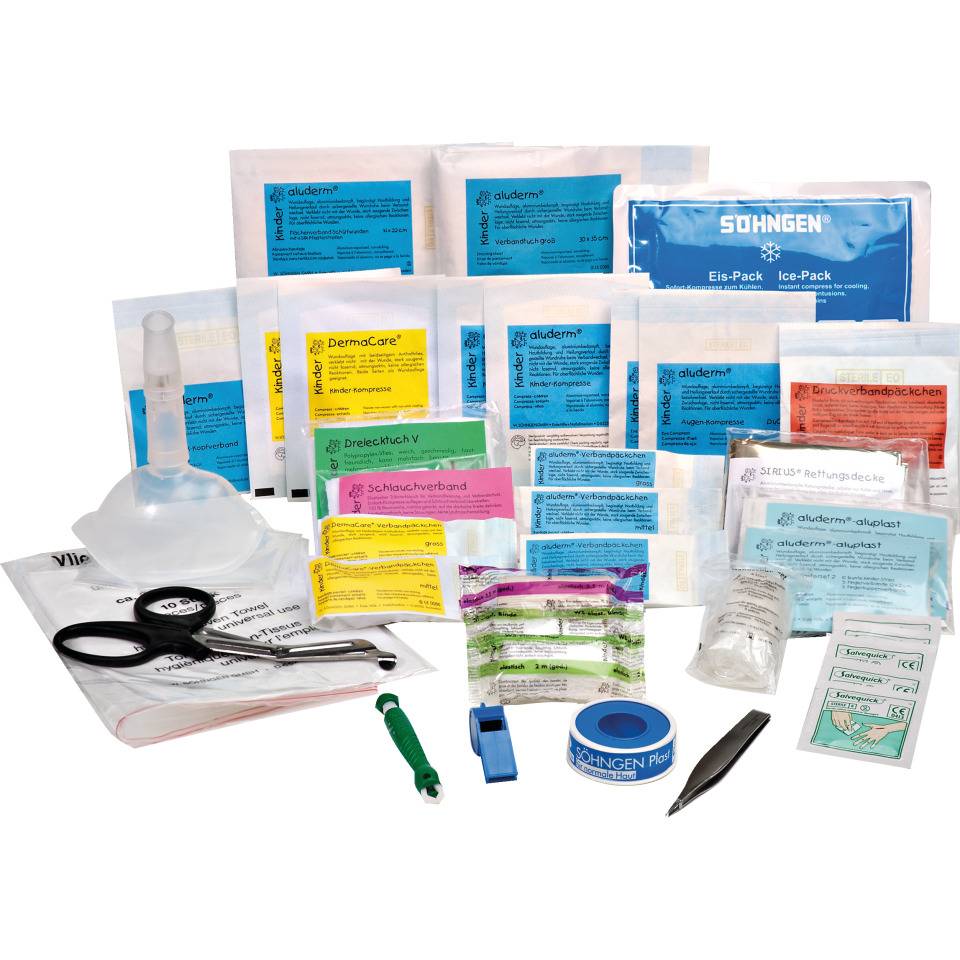 Nachfüllpack SÖHNGEN® Erste-Hilfe-Tasche Schulausflug,mit Erweiterungen Exkursion