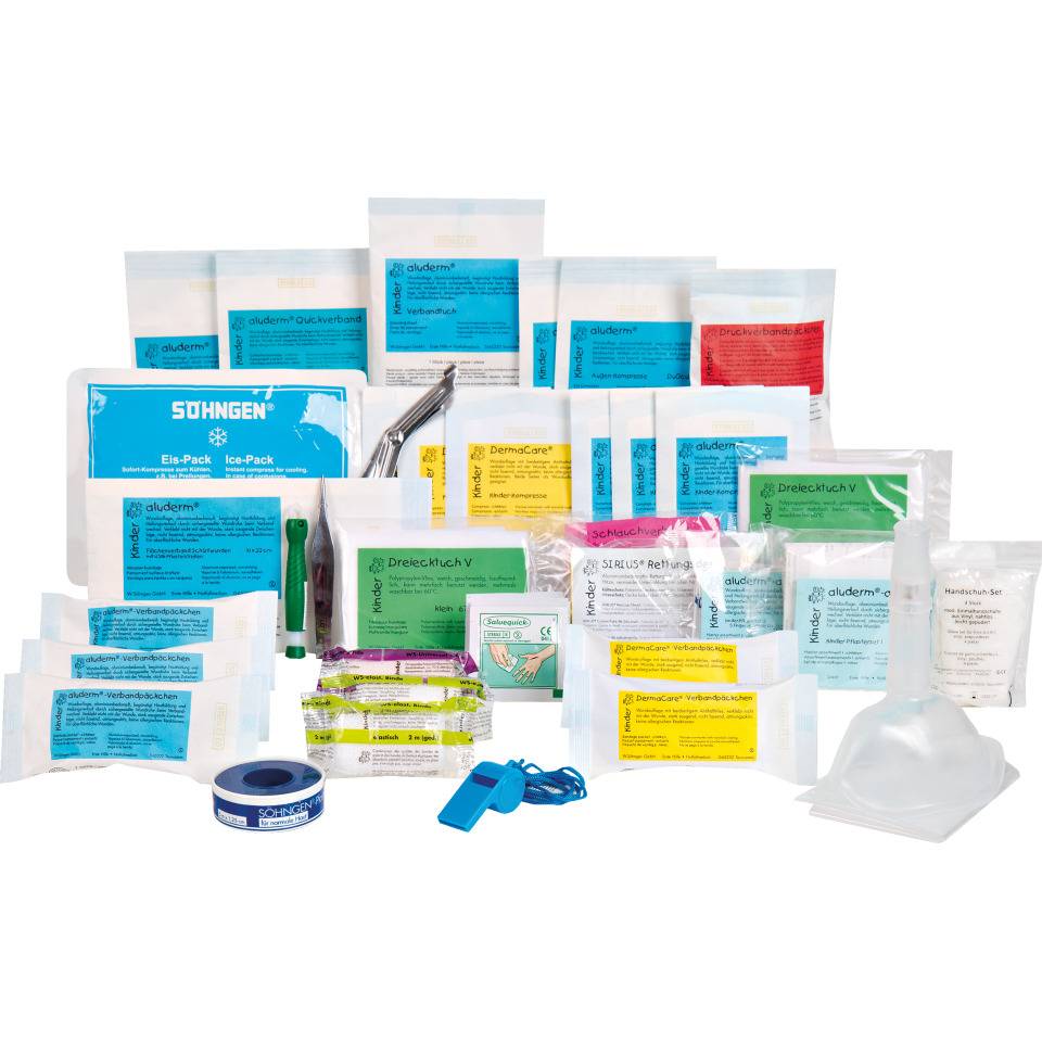 Nachfüllpack SÖHNGEN® Erste-Hilfe-Tasche KiTa,Großer Wandertag,Outdoorerweiter.