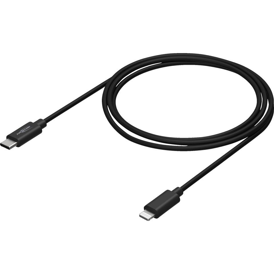 Hochwertiges Type C/Lightning USB-Daten- und Ladekabel, Zugentlastung, 120cm