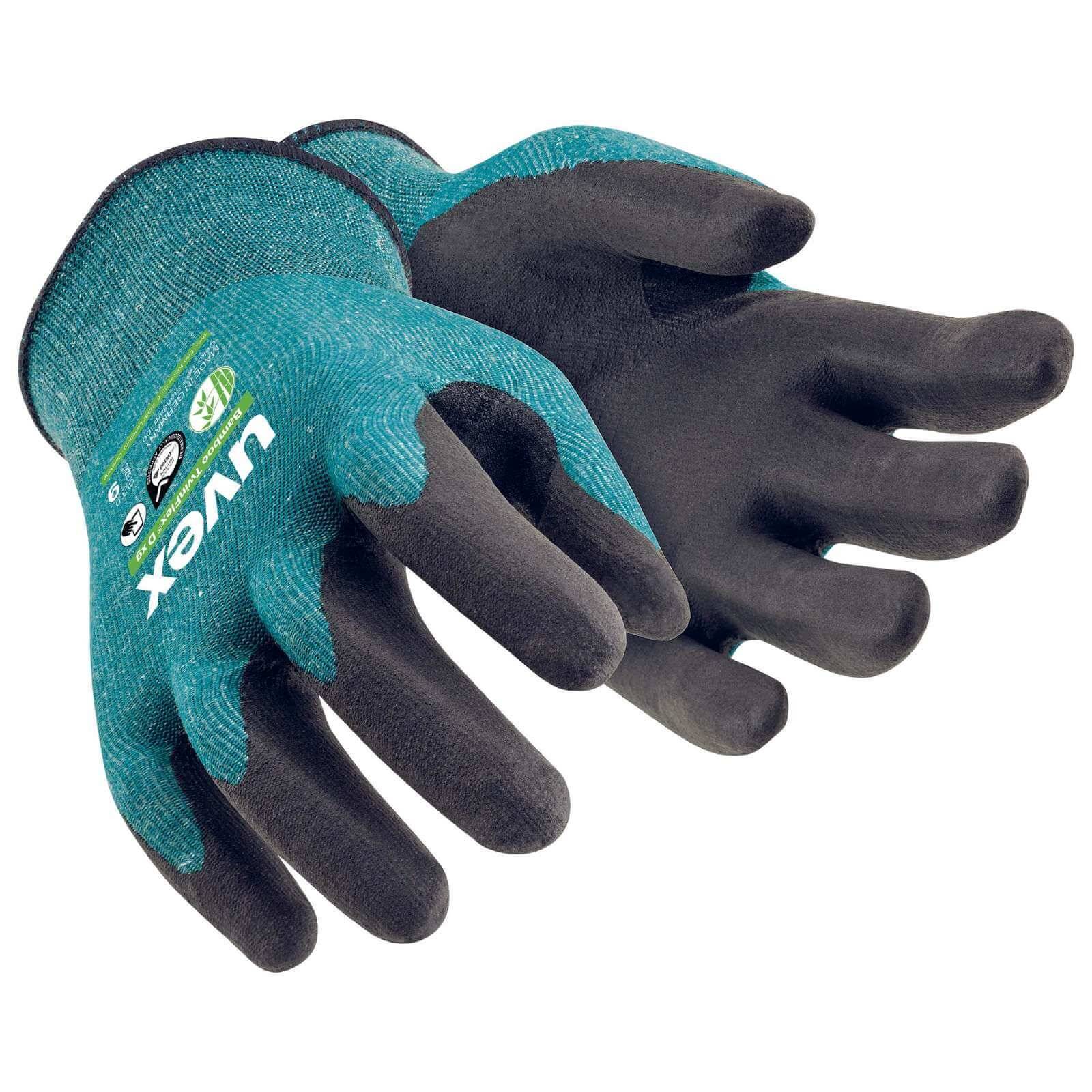 uvex Schnittschutzhandschuhe Bamboo TwinFlex D xg 60090 - Größe:8