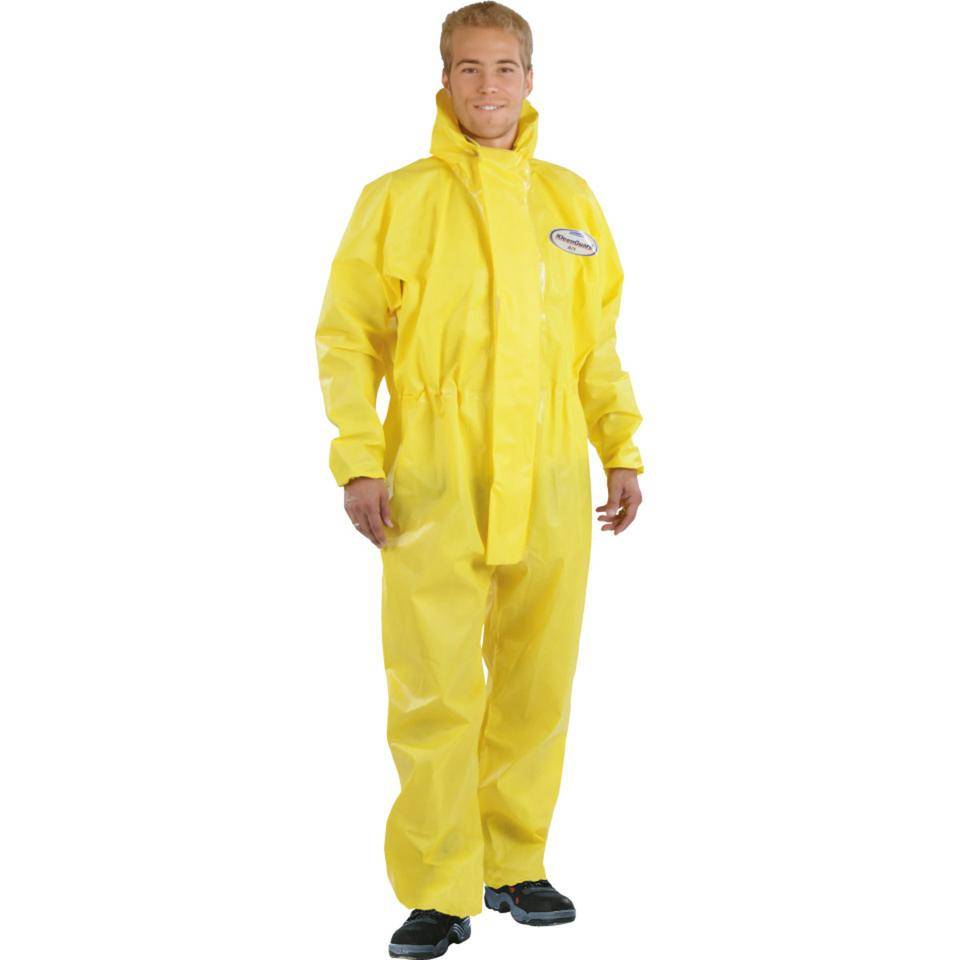 KLEENGUARD® Overall A71, Kat.III, EN 1149-1, gelb, Größe XXL, 10/VE