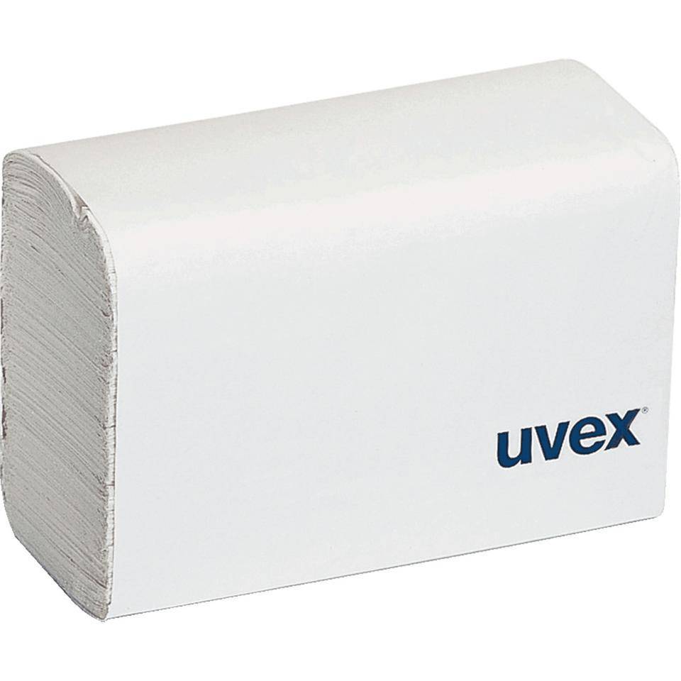 uvex Reinigungspapier 9971.000, für Brillenreinigungsstation, 760/Packung