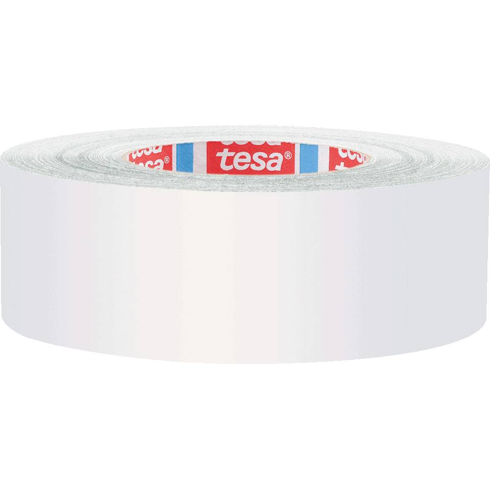 tesaband® 4651 Premium Gewebeband, stark klebend, universell einsetzbar, weiß, 50mm, 50m/Rolle