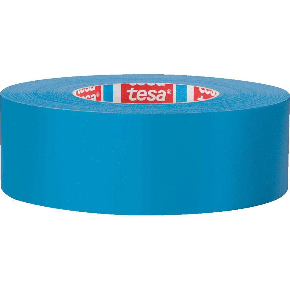 tesaband® 4651 Premium Gewebeband, stark klebend, universell einsetzbar, blau, 50mm, 50m/Rolle