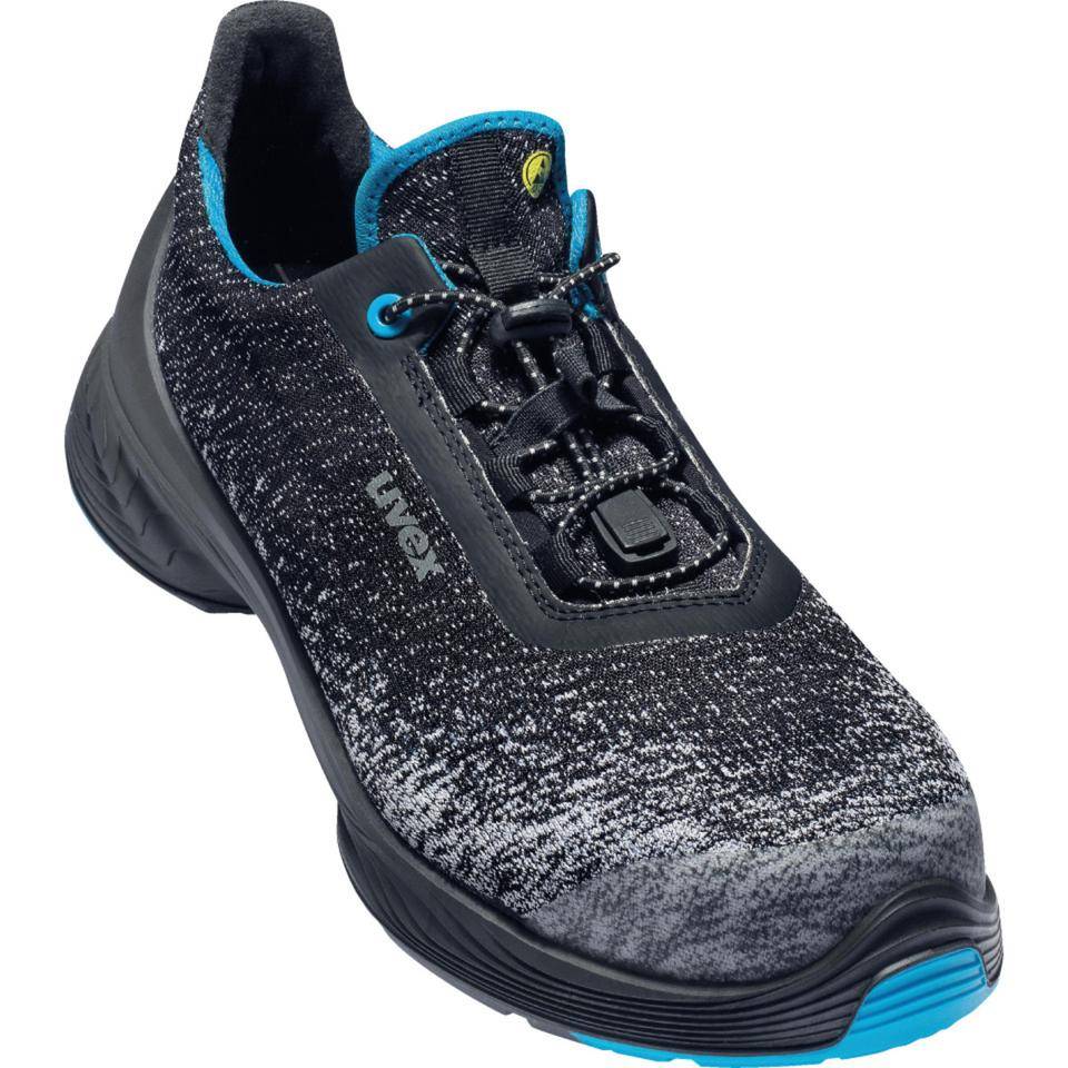 uvex ESD-Halbschuh uvex 1 G2 68342,Kat.II,S1P SRC,schwarz/blau,Weite 11,Größe 45