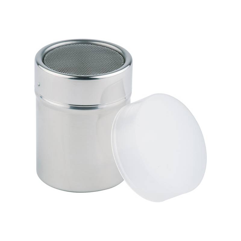 APS Netzstreuer inkl. Staubdeckel, silber