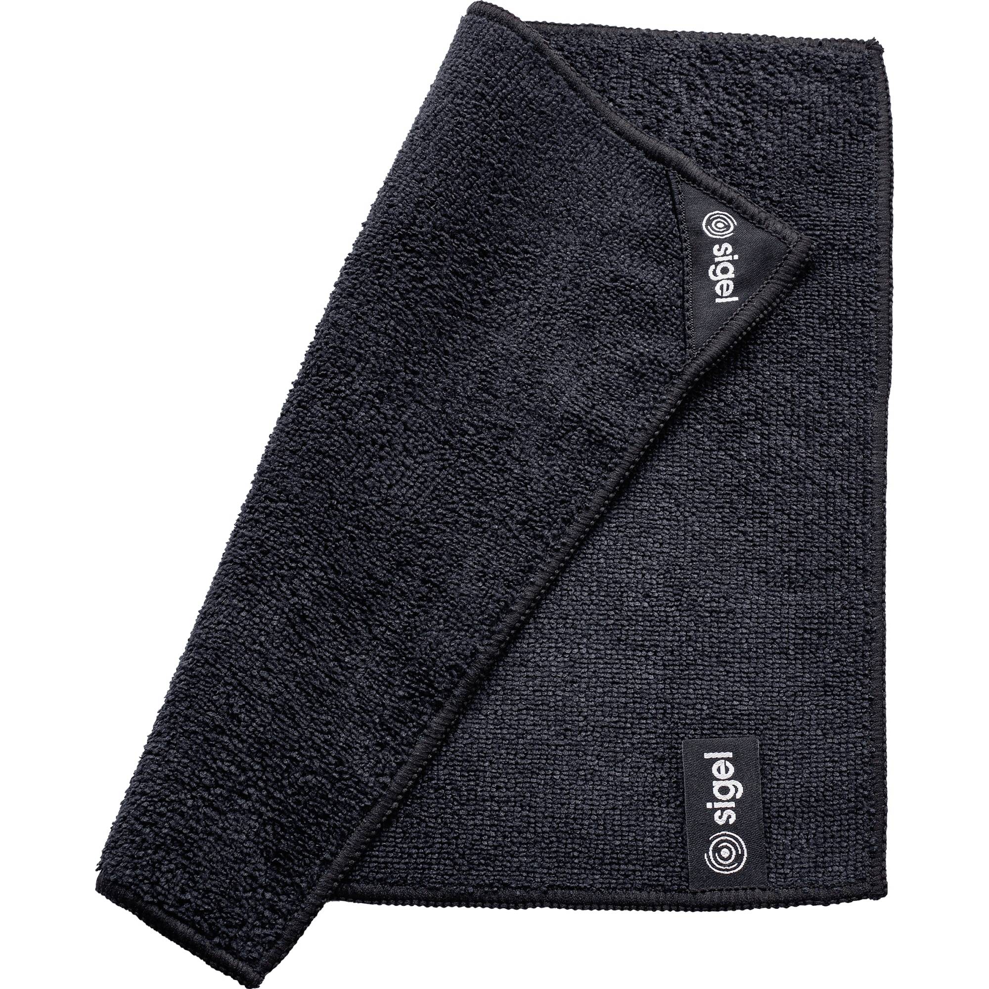 SIGEL Reinigungstuch BA110 magnetisch schwarz