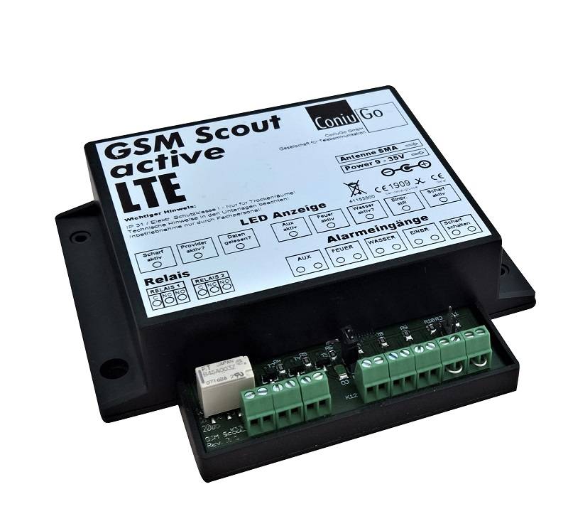 ConiuGo GSM Scout active LTE - Set mit Netzteil und Antenne