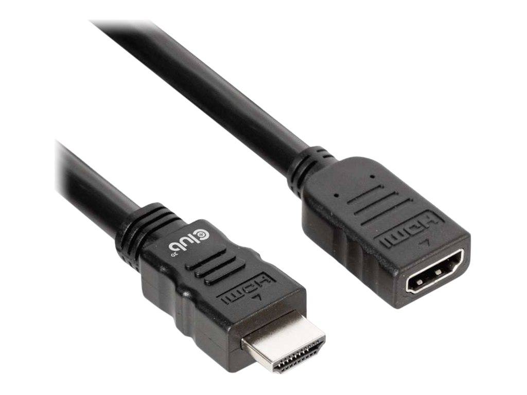 Zwei schwarze HDMI-Kabel mit Stecker auf weißem Hintergrund.