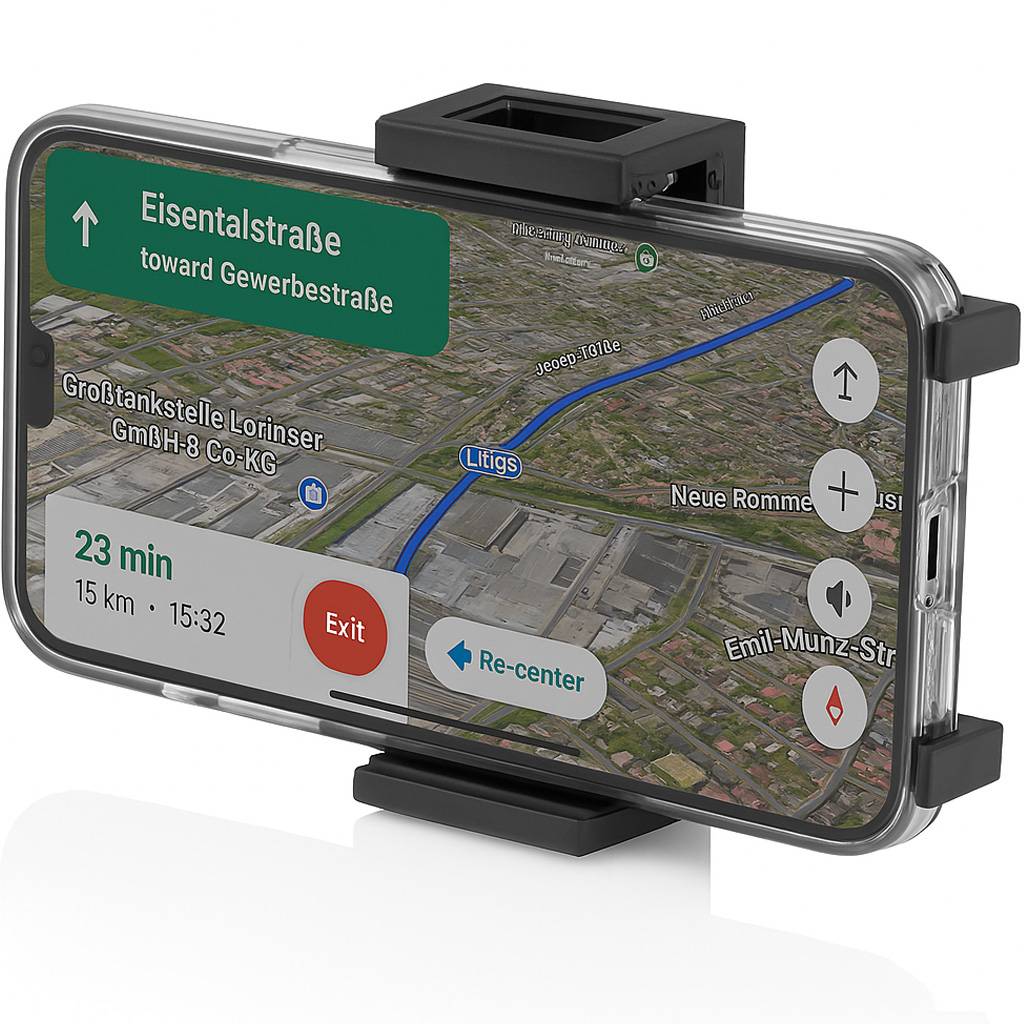 Wicked Chili KFZ Halterung für iPhone 16, 15, 14, 13 (Pro Max Mini) Galaxy A52s, M32, A21s, A12, M12, A02S, S20+, Universal