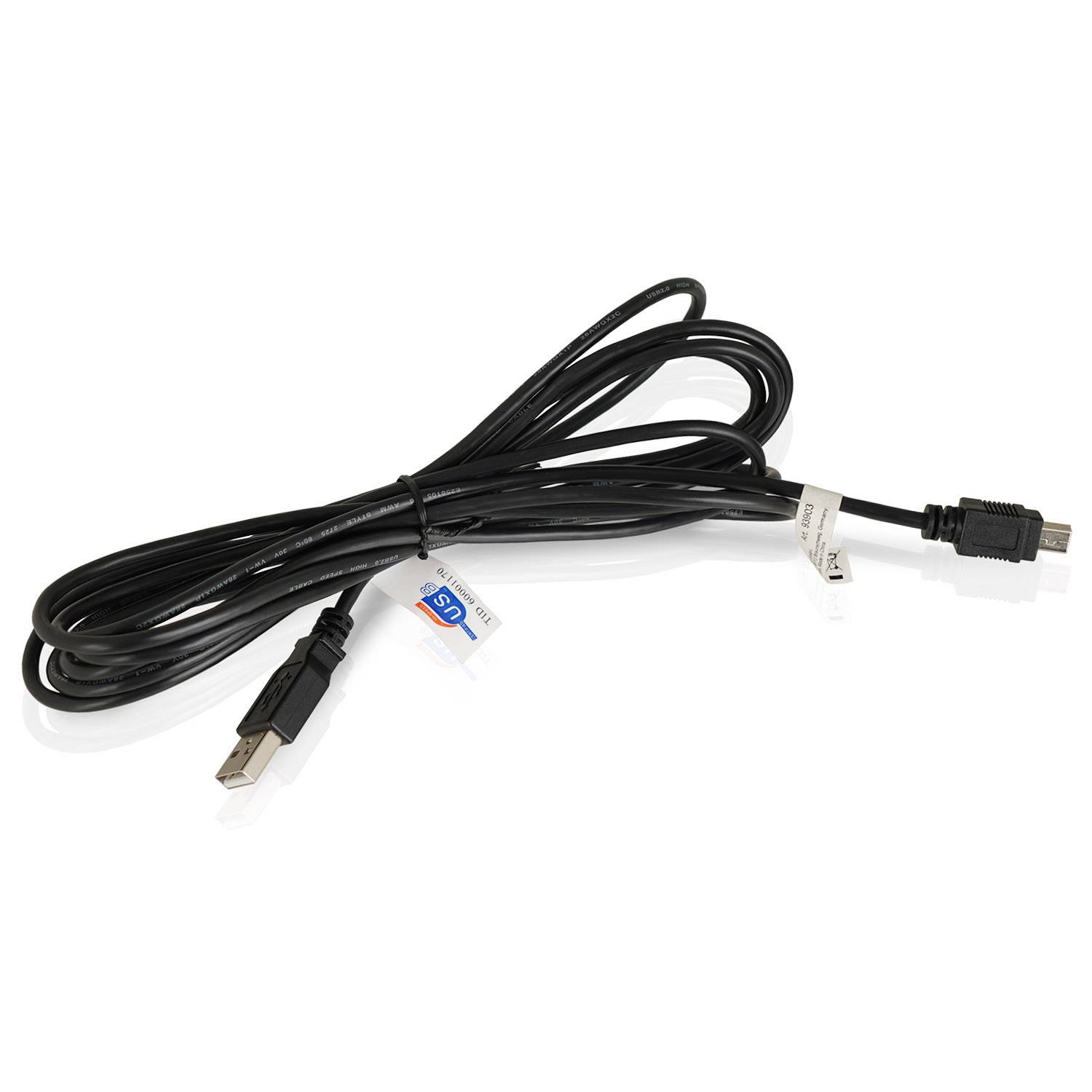 Wicked Chili 3m Ladekabel kompatibel mit PS3 Controller USB-Kabel mit MiniUSB Stecker (Charge and Play, USB 2.0 Kabel)