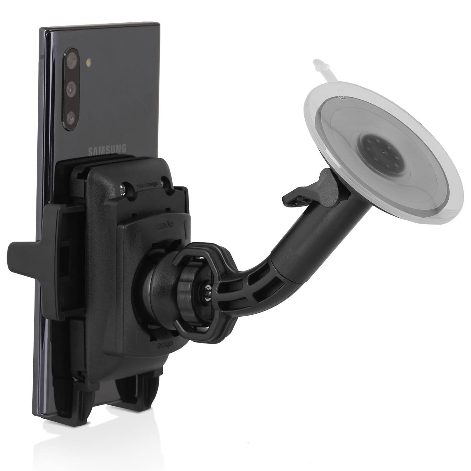 Wicked Chili Universal KFZ Halterungfür Samsung Galaxy S23, S22, iPhone 17, 16, 15, 14 Pro - Handy Autohalterung (B 46-74mm, Made in Germany)