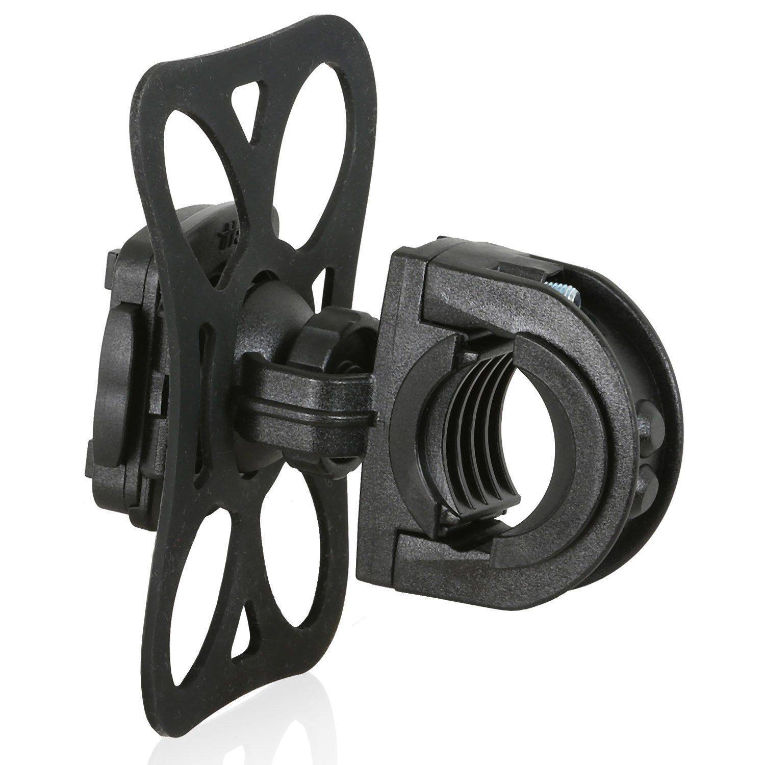 Wicked Chili Fahrrad / Roller / Lenker-Halterung für Garmin eTrex, Dakota, Oregon, Approach, Astro, GPSMAP (passgenau)