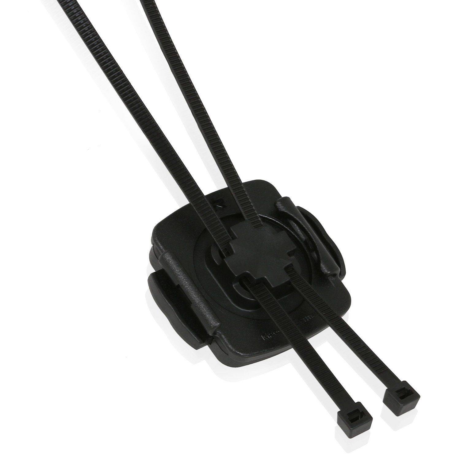 Wicked Chili Fahrrad Halterung kompatibel mit Garmin eTrex, Dakota, Oregon, Approach, Astro, GPSMAP (passgenau QuickFix)