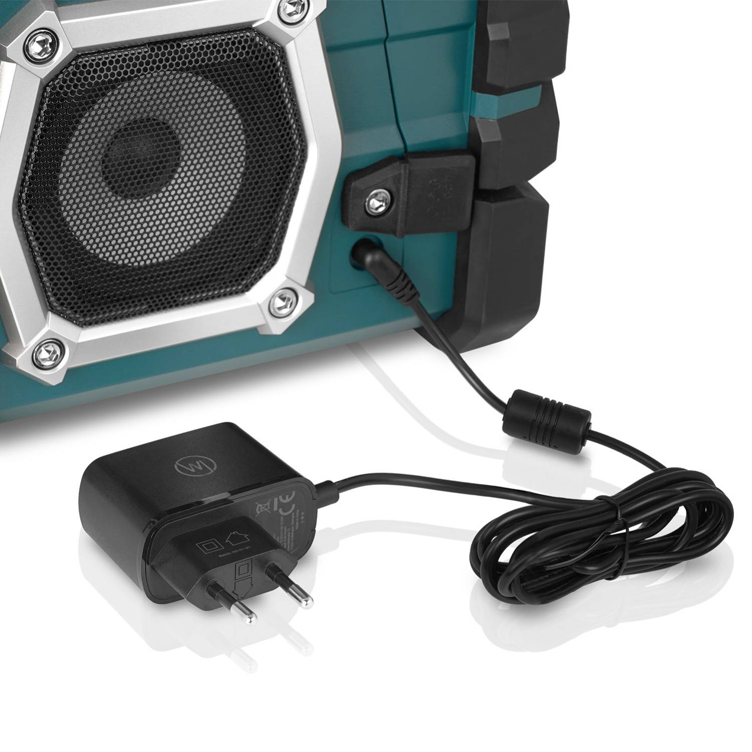 Wicked Chili Netzteil 2m für Makita Radio DMR 116 112 112W 110 109 108 107 106 ersetzt SE00000101 SE00000078 SE00000265