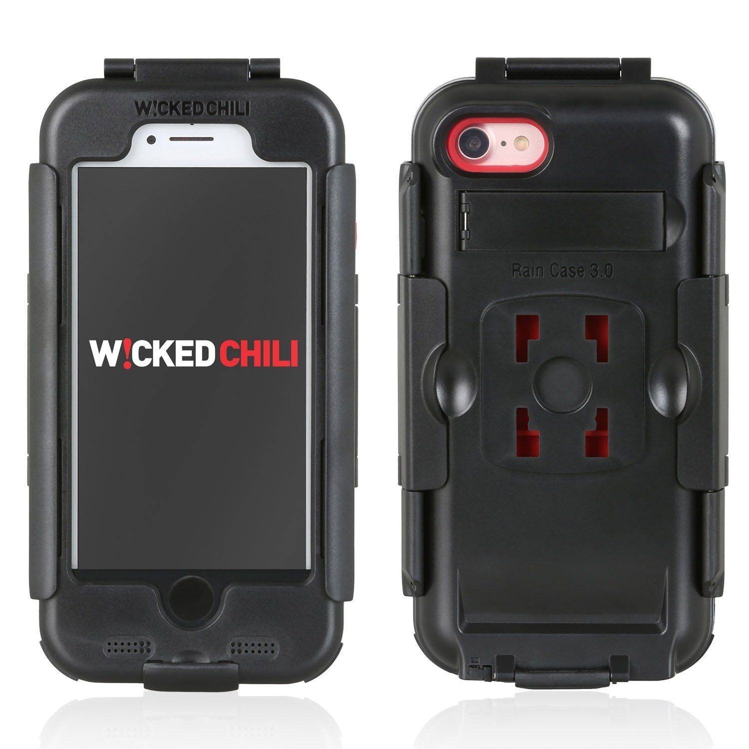 Wicked Chili RainCase Fahrrad Halterung kompatibel mit iPhone SE 2 (2020), iPhone 8 und iPhone 7 passgenaue Hülle