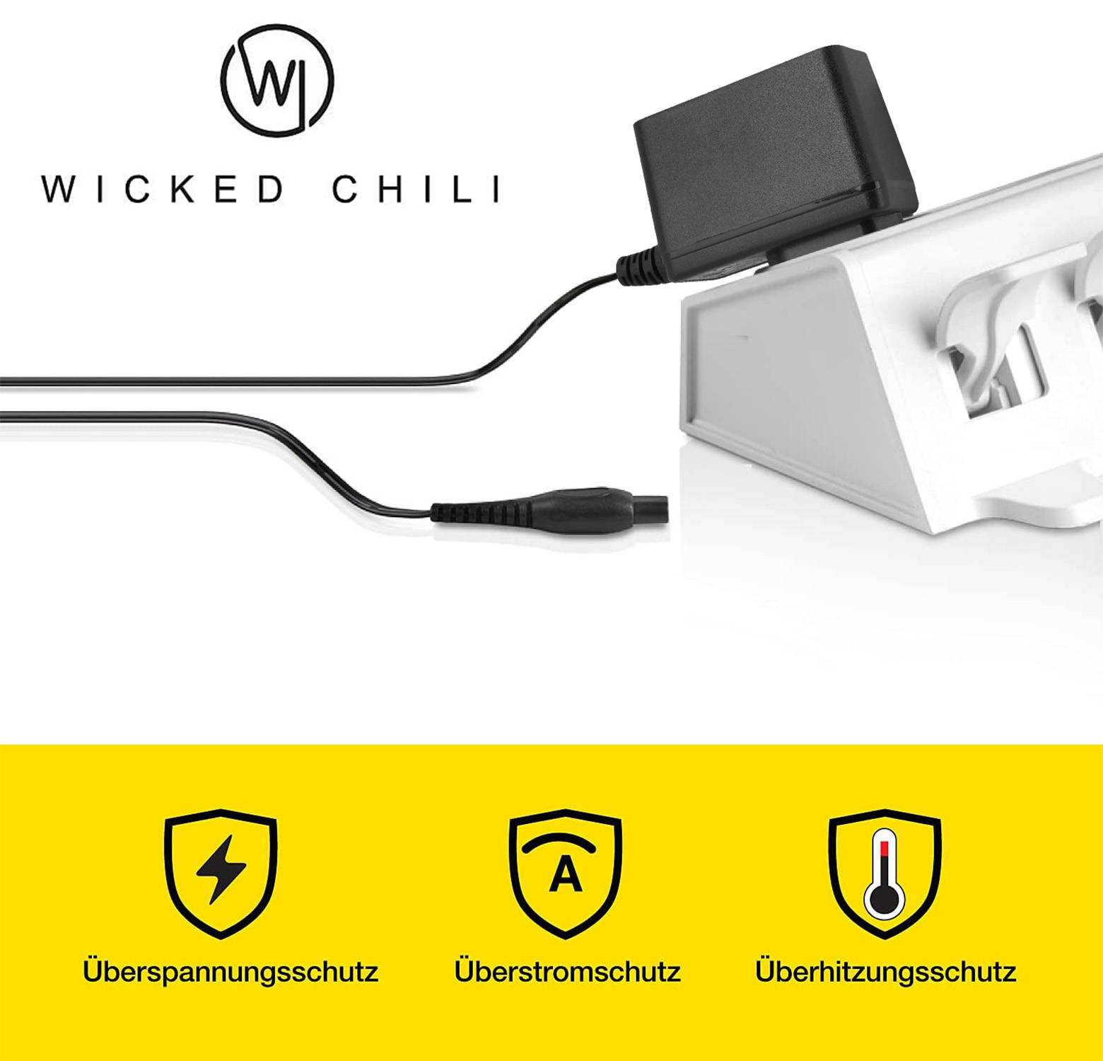 5,5V Ladekabel TÜV / GS für Kärcher Fenstersauger WV7 WV6 WV5 WV1 WV2 WV50 WV71 WV4 WV70 WV52 WV60 WV75 (Plus & Premium) Easy/Classic