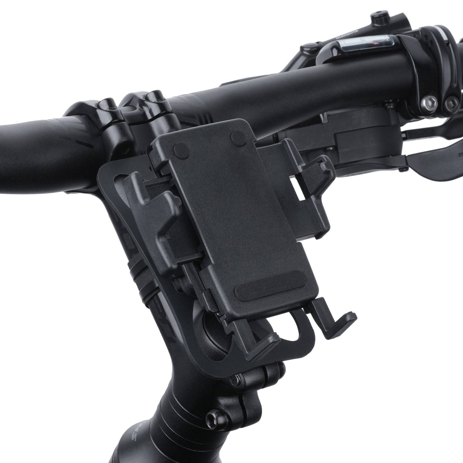 Wicked Chili Universal Fahrrad & Motorrad Handyhalterung mit Sicherungsgummi für Handy / Smartphone