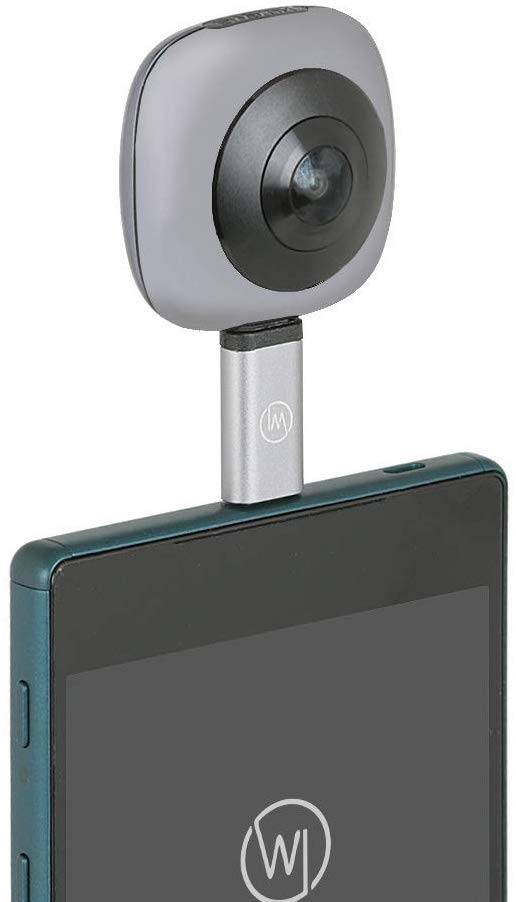 Wicked Chili USB C Adapter auf USB A (USB 3.2 Gen 1 SuperSpeed-USB-Adapter) + MicroUSB zu USB-C Adapter OTG Alu-Adapter