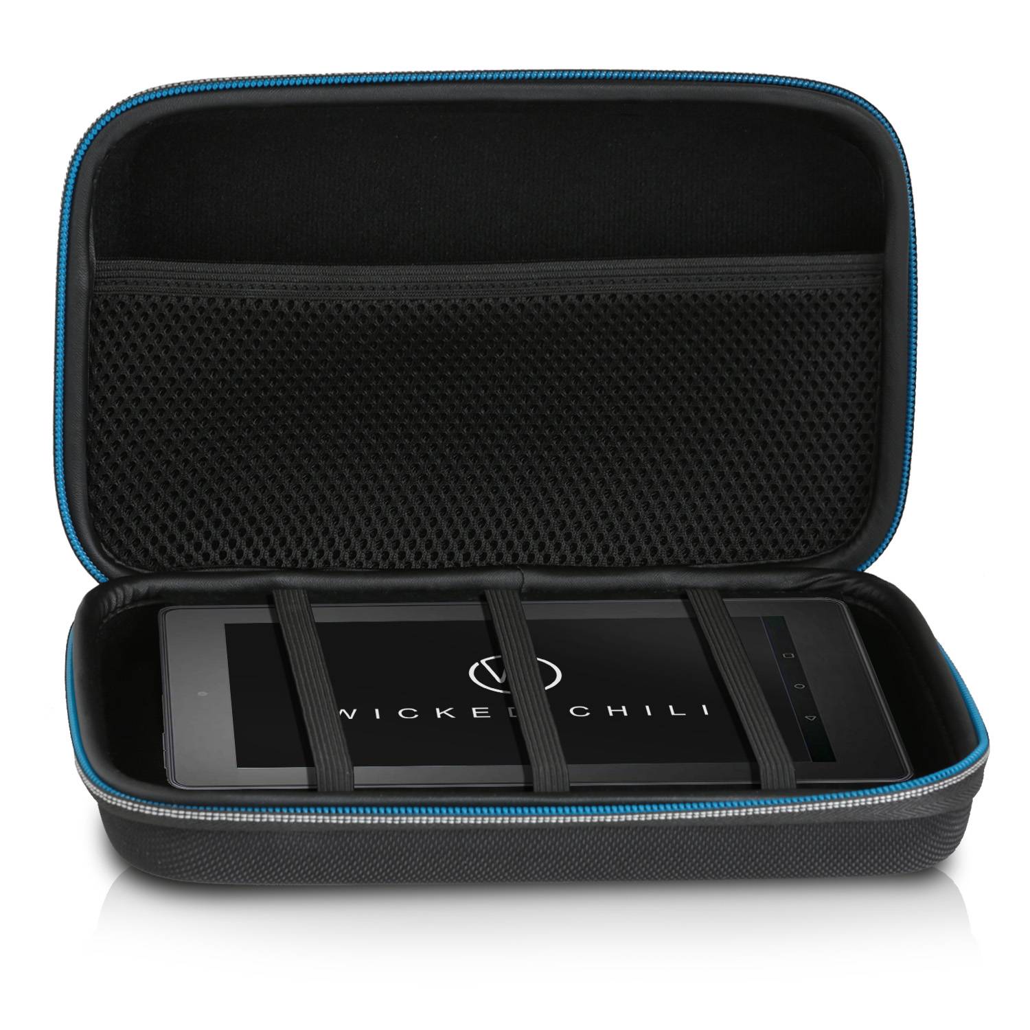 Wicked Chili Universal Hardcase Tasche für Amazon Fire 7" - 8" HD / Galaxy Tab Schutztasche für 7" Tablet / Navi / HDD