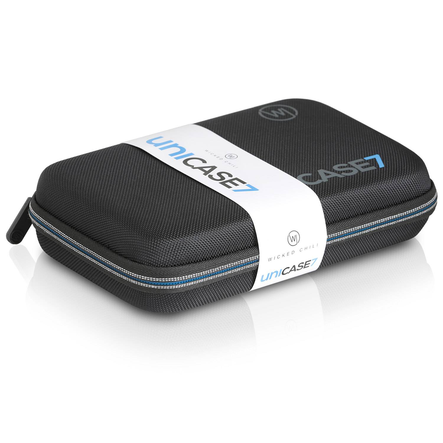 Wicked Chili Universal Hardcase Tasche für Amazon Fire 7" - 8" HD / Galaxy Tab Schutztasche für 7" Tablet / Navi / HDD