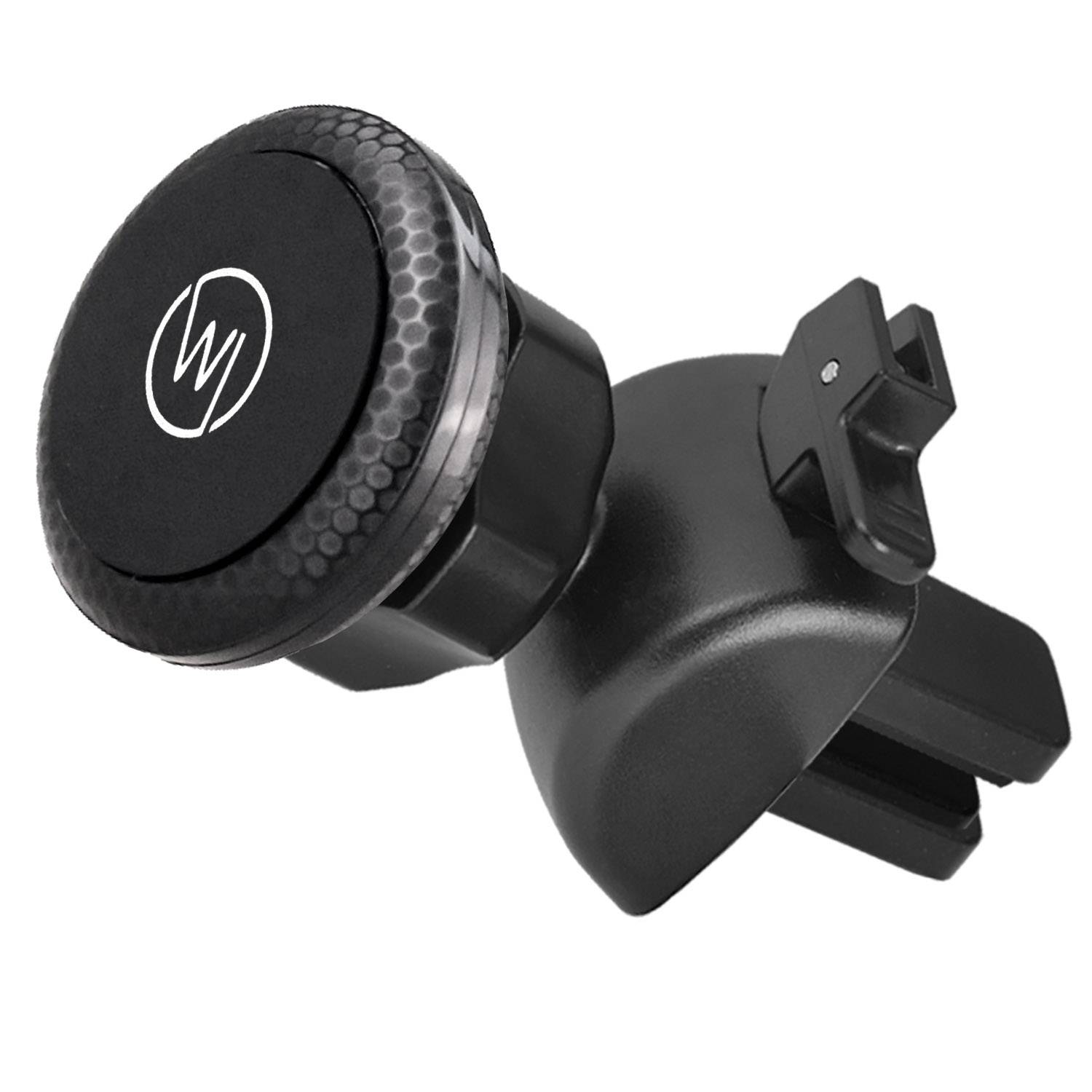 Wicked Chili Magnet Handyhalterung Universal mit Metallplättchen für Lüftungsgitter Lüfterhalterung Apple Samsung