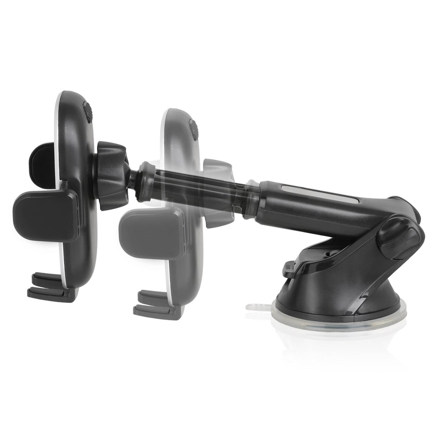 2in1 KFZ Universal Handyhalterung für iPhone 17, 16, 15, 14 13 Pro, Max, Mini Samsung Galaxy, Pixel
