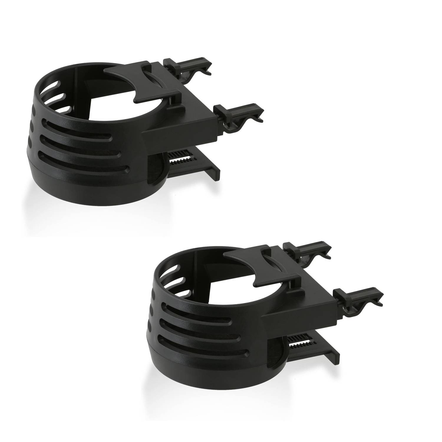 Wicked Chili 2x Auto Getränkehalter Lüftung I Becherhalter mit 5,3-7cm Durchmesser I Flaschenhalter, Dosenhalter